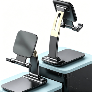 Adjustable Hands-Free Phone and Tablet Stand