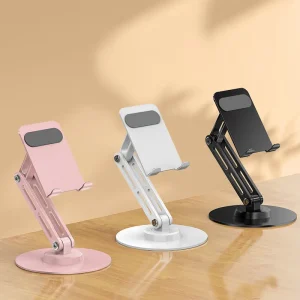 Customized Metal Table Bracket Universal 360 Degree Rotatable Desktop Mobile Phone Stand Holder